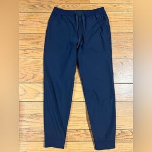 Lululemon ABC Jogger Mens Large Navy Blue Athleisure Workout Training Stretch